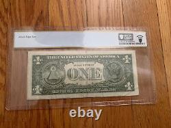G44444444E 1981 Fancy Solid 1 $ One dollar bill Serie 1981 Chicago PCGS 25