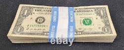 Lot Of 100 $1 Us Frb One Dollar Bills Star Notes $100 Strap You Pick Seal A-l