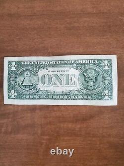 Lucky money Very rare 5 of a kind 71171777 Serial Number One Dollar Bill