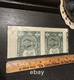 MISCUT MISALIGNMENT Cut One Dollar Bill