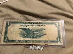 May 18 1914 federal reserve bank of philadelfia one dollar note blue seal