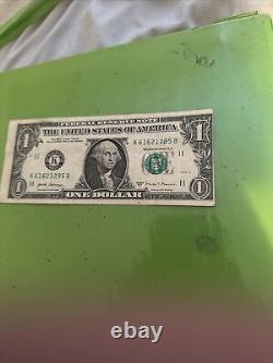 Miss Cut One Dollar Bill