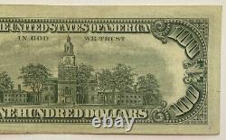 NICE 1966-A $100 ONE HUNDRED DOLLAR Red Seal United States Note 1966 A WoW