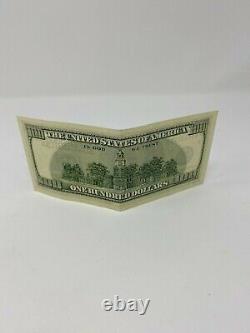 Old Style One Hundred US Dollar Bill $100 (Circulated Pre 2013 Redesign) RARE