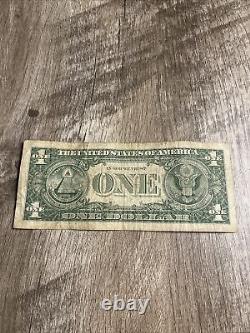 One Dollar 1957B Silver Certificates