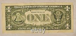 One Dollar Bill Error Series 2021 Miscut Misprint Off Center Note