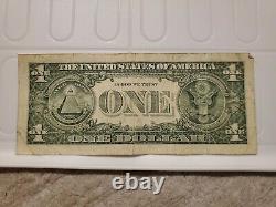 One Dollar Bill Low Serial Number 2013 E 00000837 E Fast Shipping