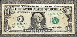 One Dollar Bill Miss Print