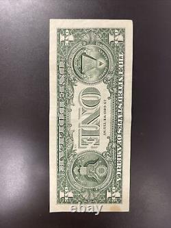 One Dollar Bill SUPER REPEATER 6 7's Fancy SERIAL NUMBER