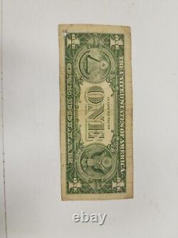 One Dollar Bill Silver Certificate Blue Seal Series 1957B Price Drop