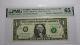 One Dollar Fancy Bill Repeater 7512 7512 Federal Reserve Series 2003a Pmg Unc65