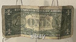 RARE 1963 A Special $1 One Dollar Bill Circulated Dallas, TX Federal Reserve FC