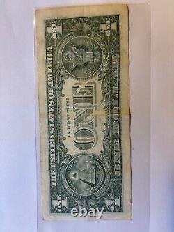 Rare 2017 1 dollar star note in good condition