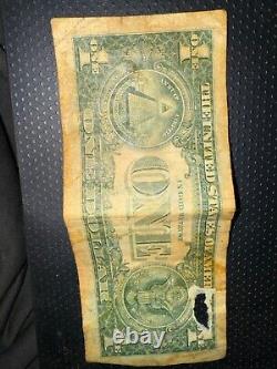 Rare One Dollar Bill 2013 Series