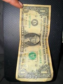 Rare One Dollar Bill 2013 Series