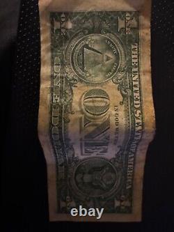 Rare One Dollar Bill 2013 Series