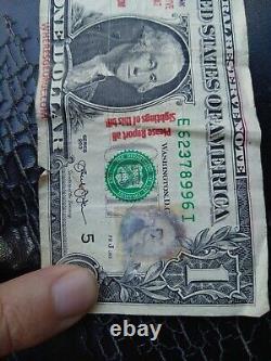 Rare dollar bill