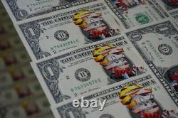 Richie Rich C. R. E. A. M. Digital Print On One Dollar Bill By Super A
