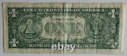 SOLID Serial #44444444 + 4 D MATCHING District! 9x4's 2003-A One Dollar Bill