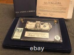SS Andrea Doria Shipwreck $1 One Dollar Silver Certificate US Note PCGS C Grade