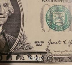 STAR 2021 $1 ONE DOLLAR UNC 13 Consecutive Serial numbers Notes NEW BILLS