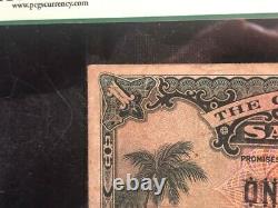 Sarawak Banknote PCGS F 15 1935 One Dollar. Certified Rare! No Pinholes