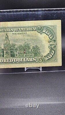 Series 1969 C Star Note $100 One Hundred Dollar Bill Currency Serial #00619785