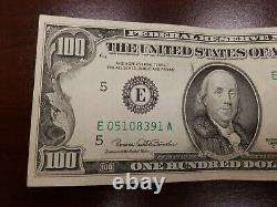 Series 1969 C US One Hundred Dollar Bill $100 Richmond E 05108391 A
