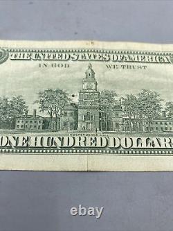 Series 1969 Note $100 One Hundred Dollar Bill US Currency Serial#00428886