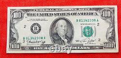 Series 1974 $100 One Hundred Dollar Bill -Vintage Currency Nearly Uncirculated