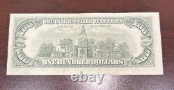 Series 1981 US One Hundred Dollar Bill $100 Cleveland D 01236551 A small face