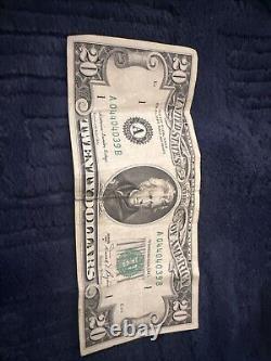 Series 1981 a 20 dollar bill