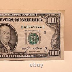 Series 1985 US One Hundred Dollar Bill $100 New York B 49745744 C