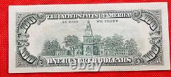 Series 1990 $100 One Hundred Dollar Bill Vintage Currency Nearly Uncirculated