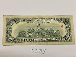 Series 1990 US One Hundred Dollar Bill $100 Cleveland D 32582730 A
