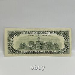 Series 1990 US One Hundred Dollar Bill $100 Dallas K 15123721 A