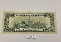 Series 1990 US One Hundred Dollar Bill $100 New York B 07384791 Star Note