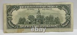 Series 1990 US One Hundred Dollar Bill $100 New York B 73371470 A