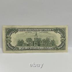 Series 1990 US One Hundred Dollar Bill $100 St Louis H 37909646 A