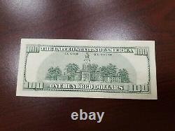 Series 1996 US One Hundred Dollar Bill Note $100 Dallas AK 54042194 A