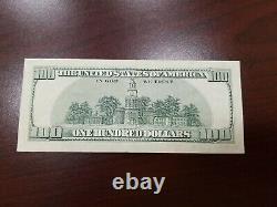 Series 1996 US One Hundred Dollar Bill Note $100 San Francisco AL05840546C