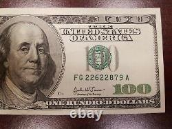 Series 2003 A US One Hundred Dollar Bill $100 Chicago FG 22622879 A