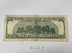 Series 2003 US One Hundred Dollar Bill $100 Atlanta DF 27678243 B
