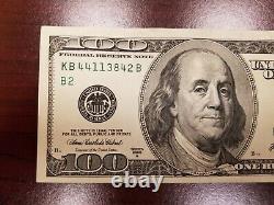 Series 2006 A US One Hundred Dollar Bill $100 New York KB 44113842 B