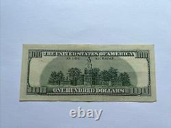 Series 2006 A US One Hundred Dollar Bill Note $100 Cleveland KD 91376613 A