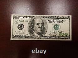 Series 2006 A US One Hundred Dollar Bill Note $100 San Francisco KL79859556D