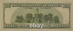 Series 2006 US One Hundred Dollar Bill $100 Crisp New York HB 07385782 B
