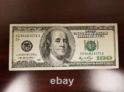 Series 2006 US One Hundred Dollar Bill Note $100 Cleveland HD 84823071 A