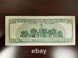 Series 2006 US One Hundred Dollar Bill Note $100 New York HB 44367377 B