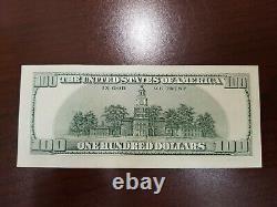 Series 2006 US One Hundred Dollar Note Bill $100 Boston HA 24392229 B